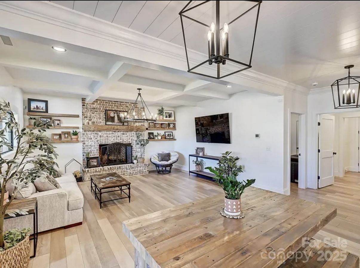 One of the living rooms (Source: Corcoran)